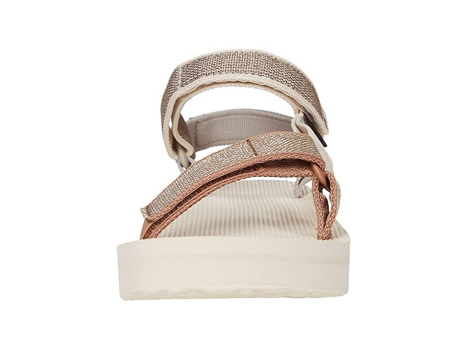 Teva Women's Midform Universal Karina - White Swan Metallic Multi - 7