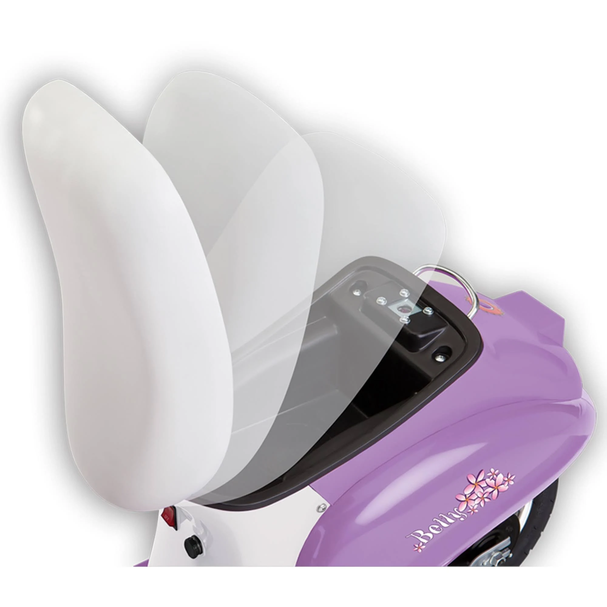 Razor Pocket Mod Miniature Euro 24V Electric Retro Scooter, Purple