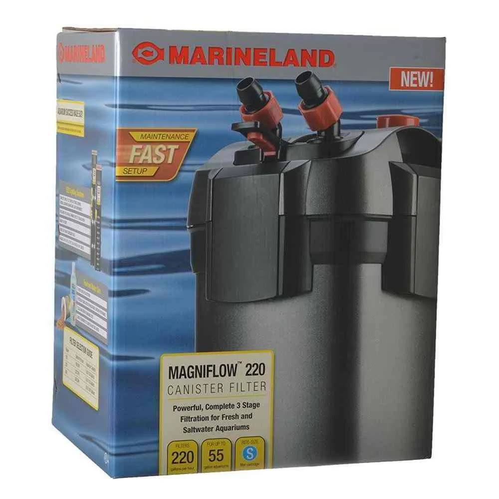 Marineland Magniflow Canister Filter 220 (220 GPH - 55 Gallons)