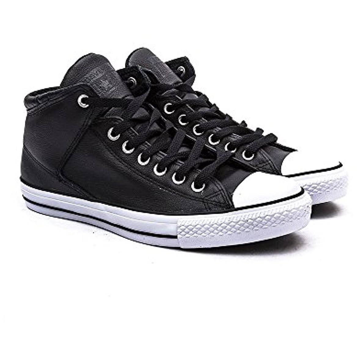 Converse Chuck Taylor All Star Street Leather High-Top Sneaker - Men's - Black