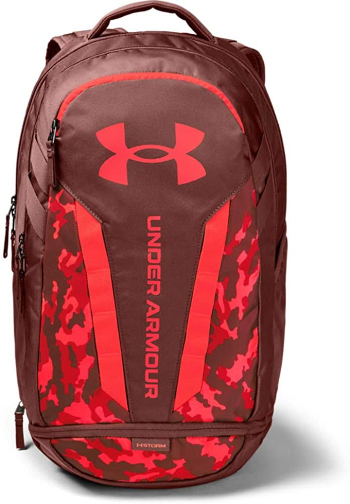 Under Armour Hustle 5.0 Backpack - Cinna Red/Beta