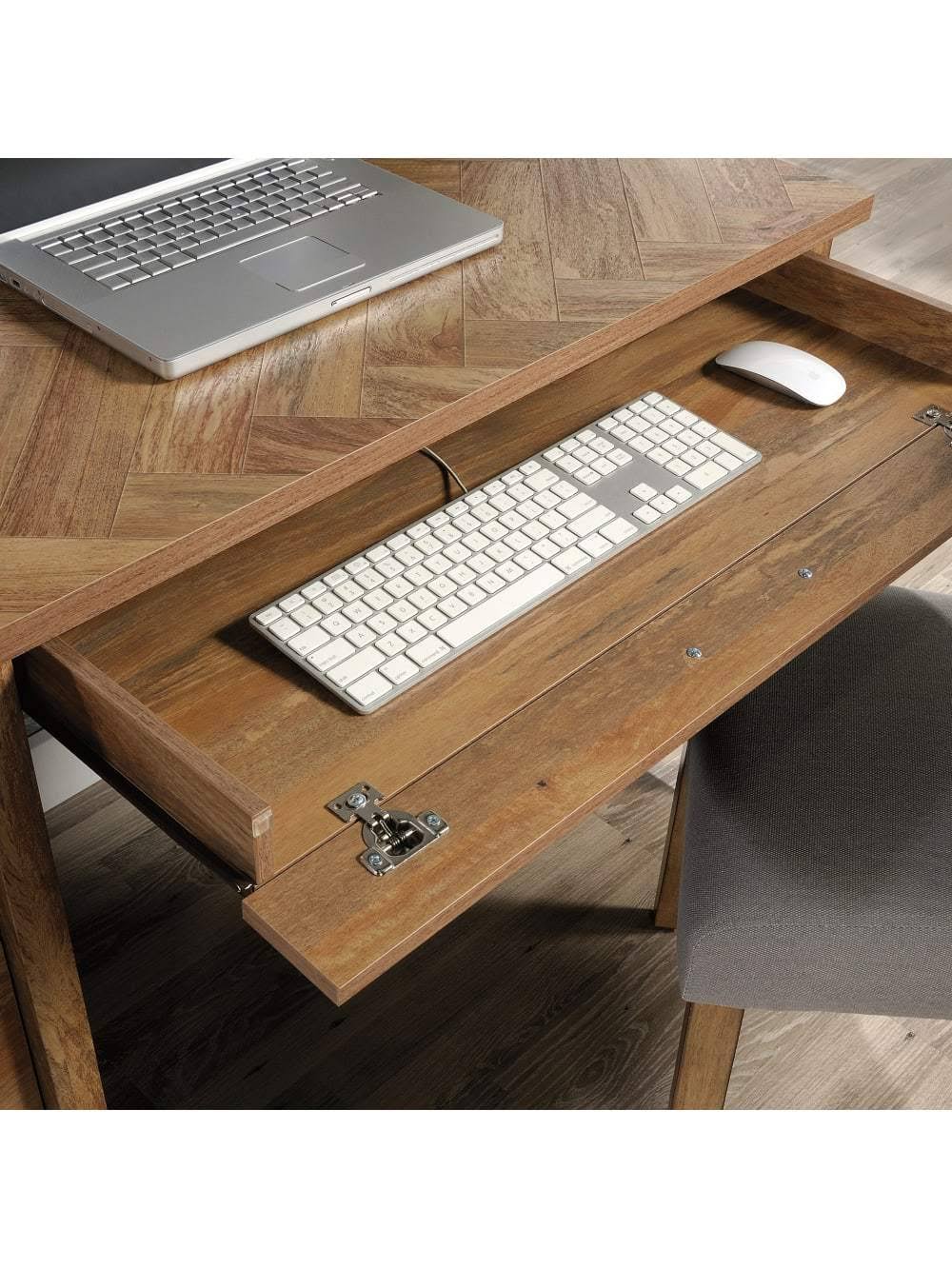 Sauder Cannery Bridge Computer Desk 53x22W, Sindoori Mango