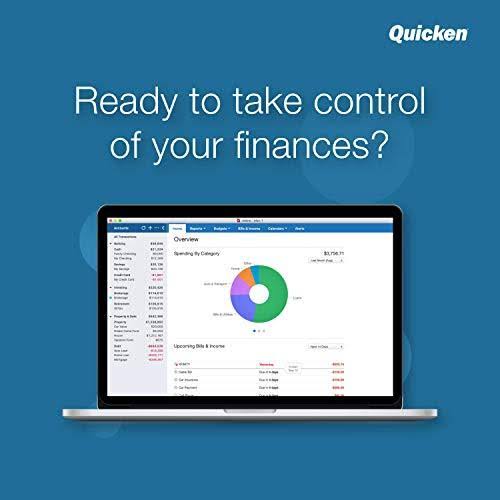 Quicken Deluxe Personal Finance - 1-year Subscription (Windows/Mac)