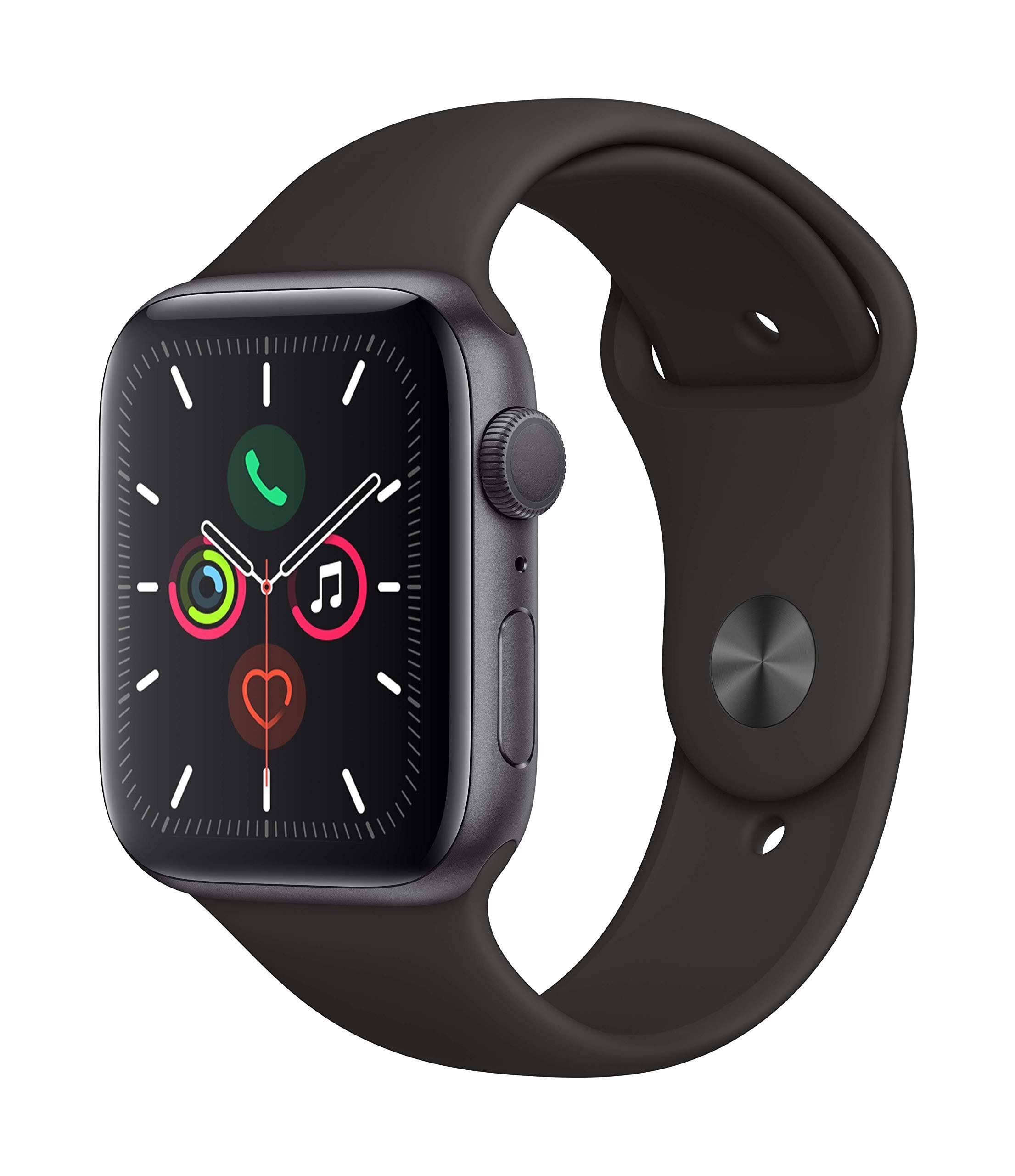 Apple Watch Series 5 44mm GPS Space Gray with Black Band