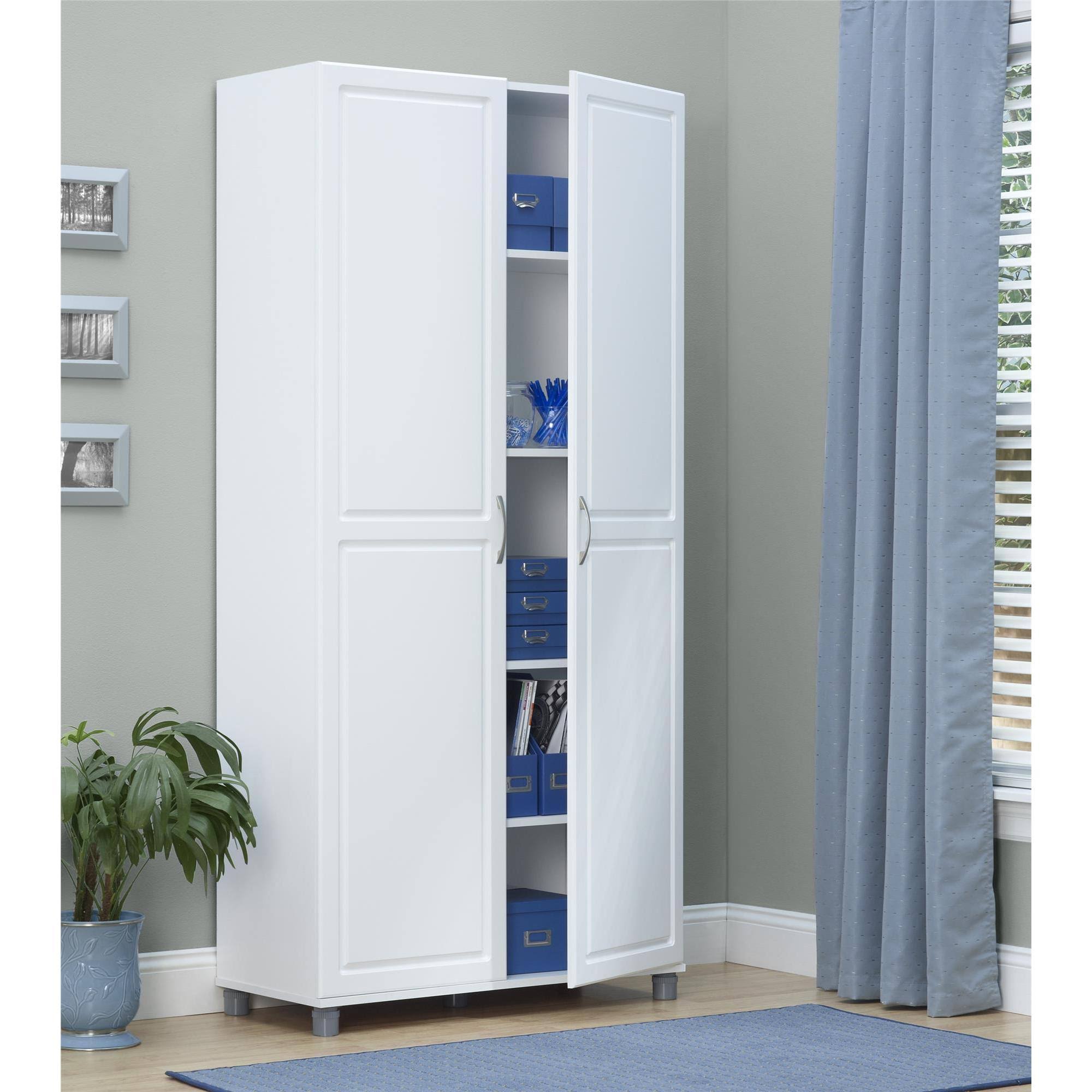 Ameriwood Home SystemBuild Kendall Storage Cabinet, White