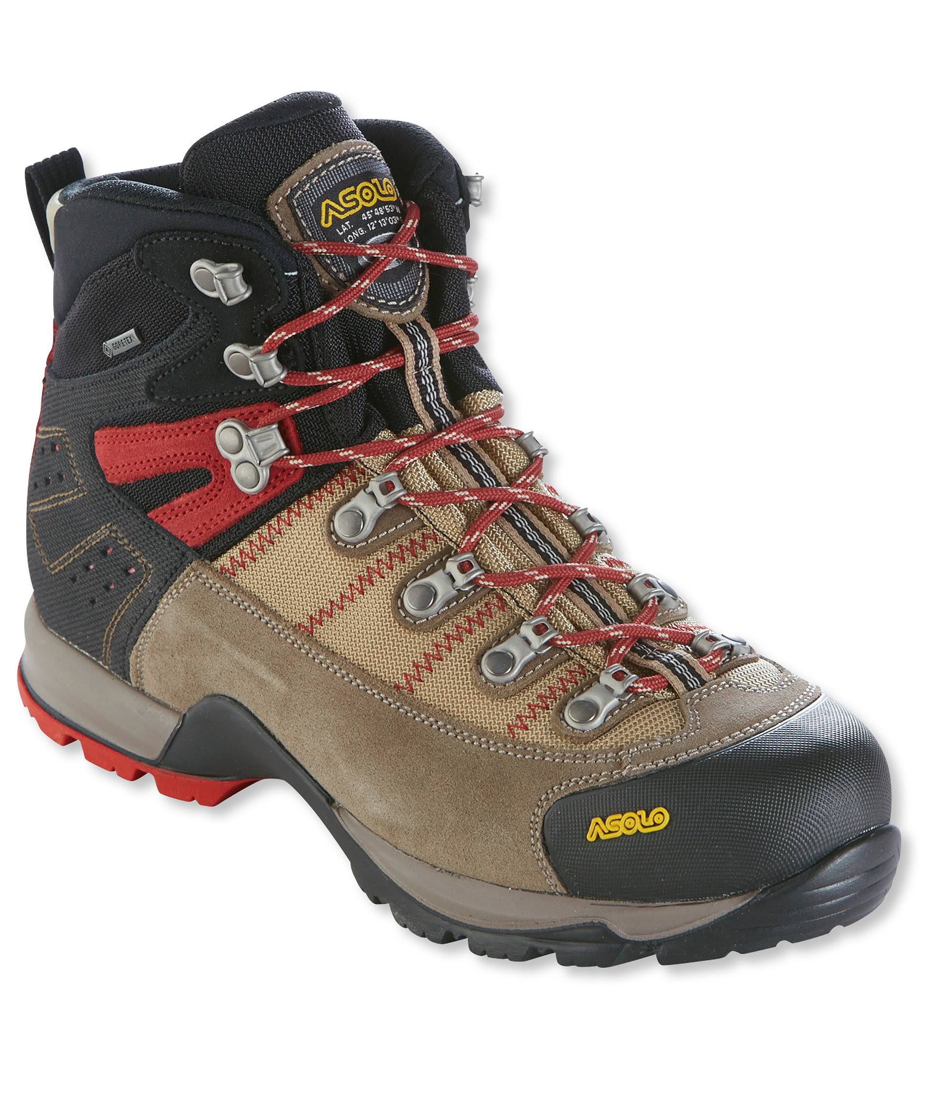 Asolo Men&s Fugitive GTX Hiking Boot Wool / Black 13