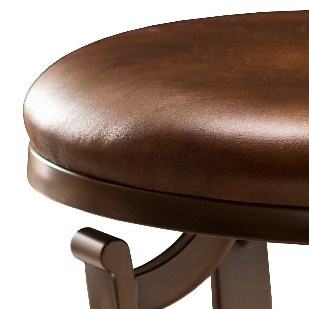 Hillsdale Furniture Antique Brown Hastings Backless Vanity Stool