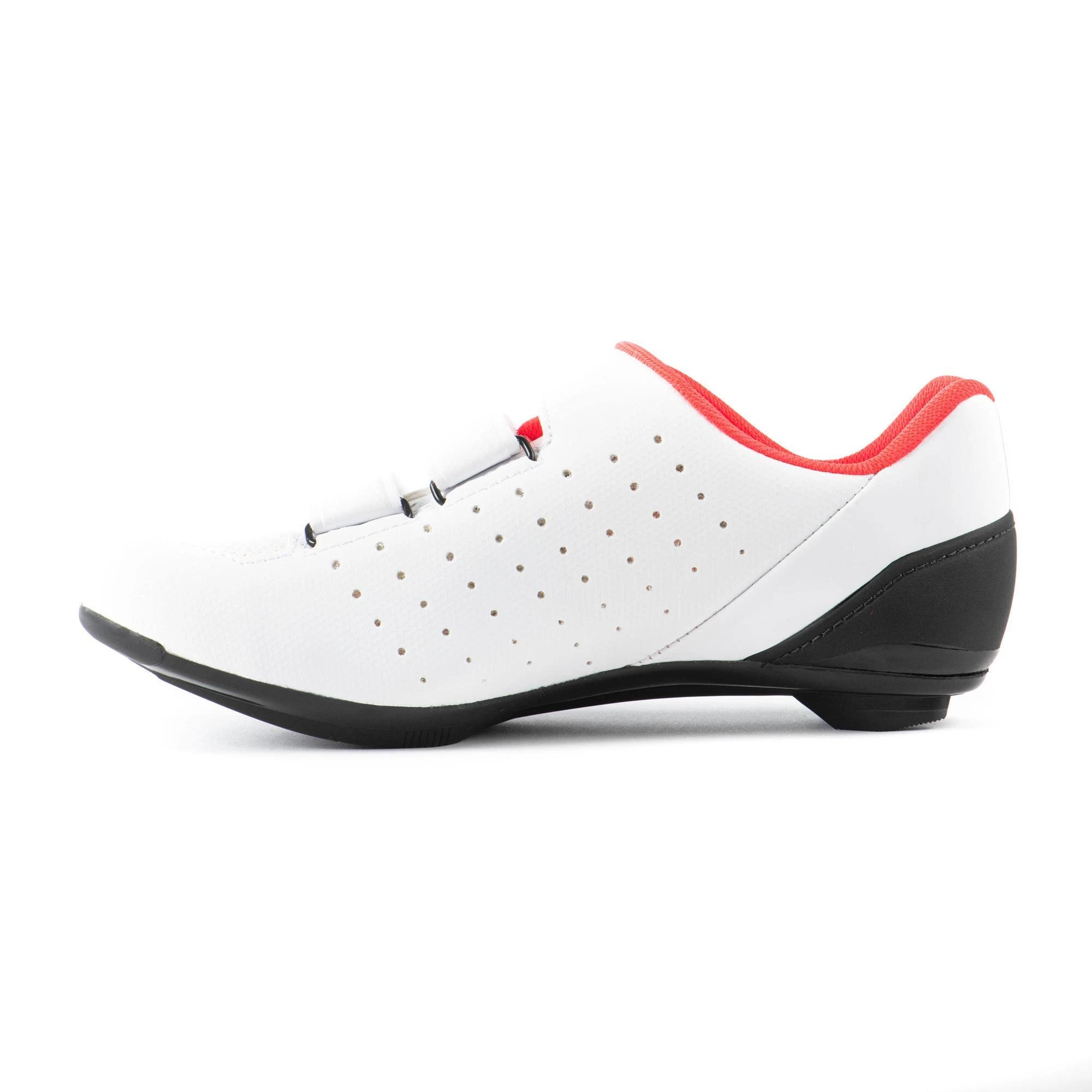Van Rysel Men's 500, Sportive Road Cycling Shoes in Snowy White