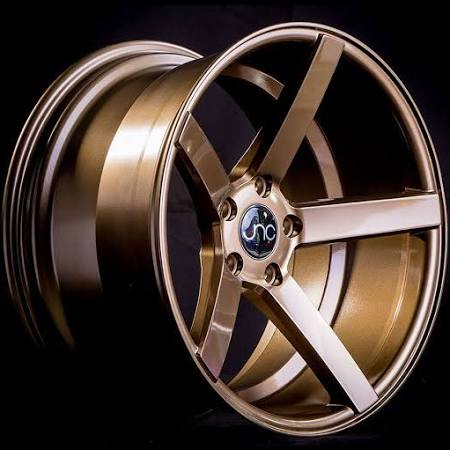 JNC Wheels - 18 inch JNC026 Hyper Black Rim - 5x114.3 - 18x8 inch Jnc026hb, White