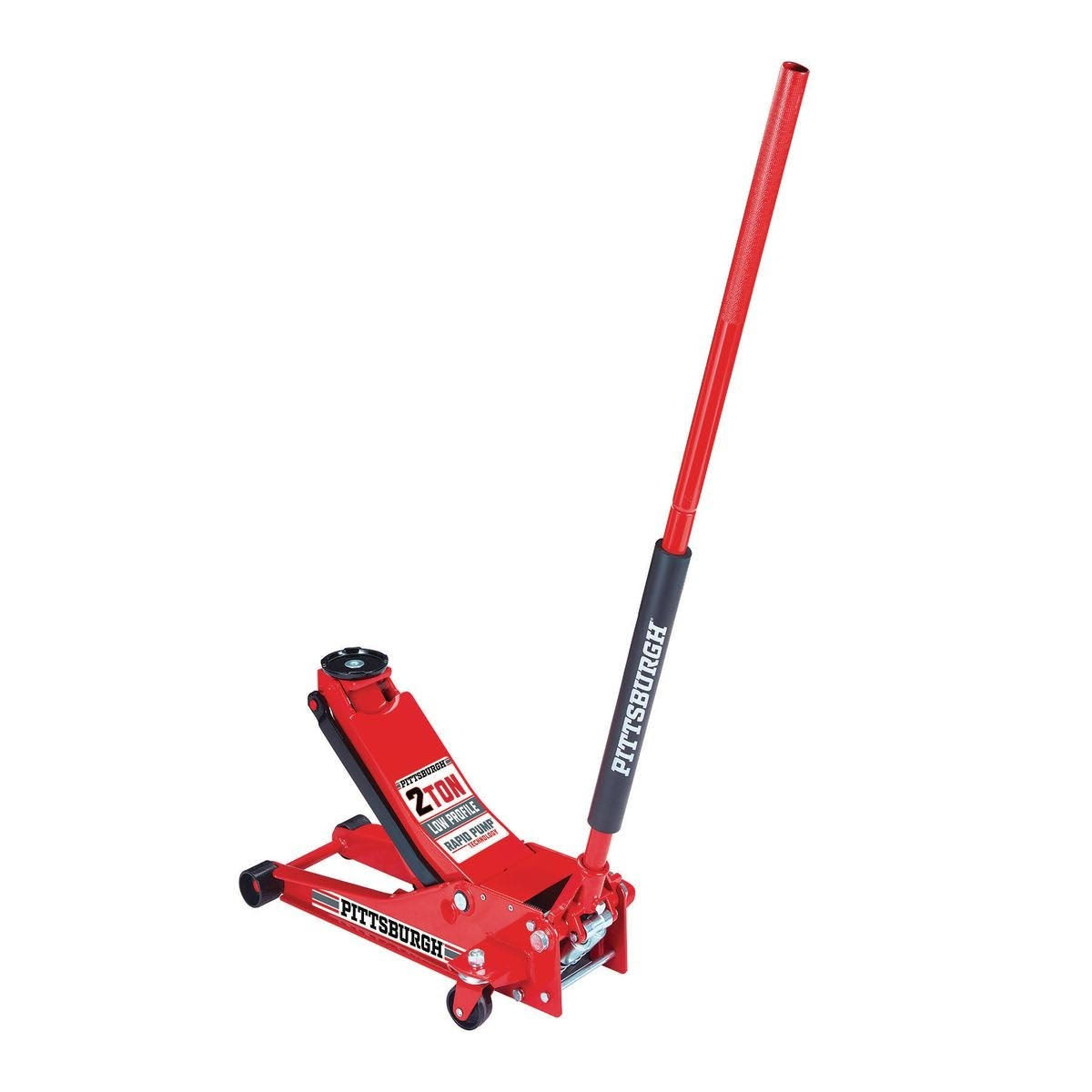 Pittsburgh 2 Ton Low Profile Rapid Pump Floor Jack 57047
