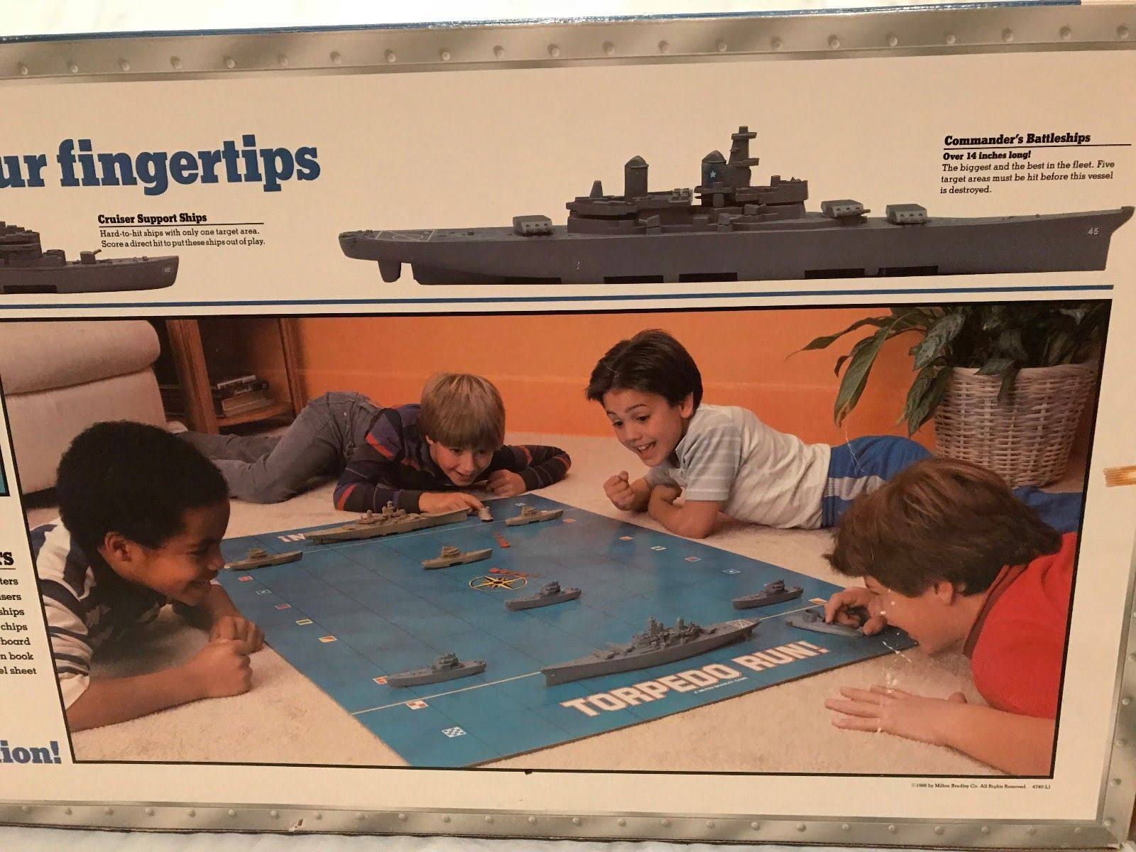 Torpedo Run Game - 1986 - Milton Bradley - Great Condition