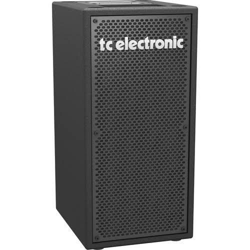 TC Electronic BC208 200W 2x8x22 Bass Cabinet Cabinets, Input 1/4x22TS, 200 Watt, 8x22 BC208