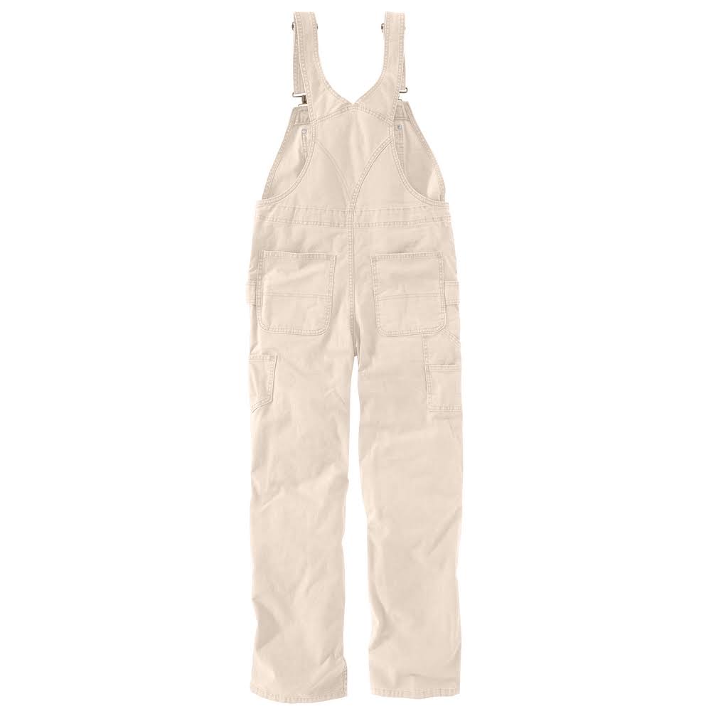 Carhartt Crawford Double-Front Bib Overall | Natural | Small
