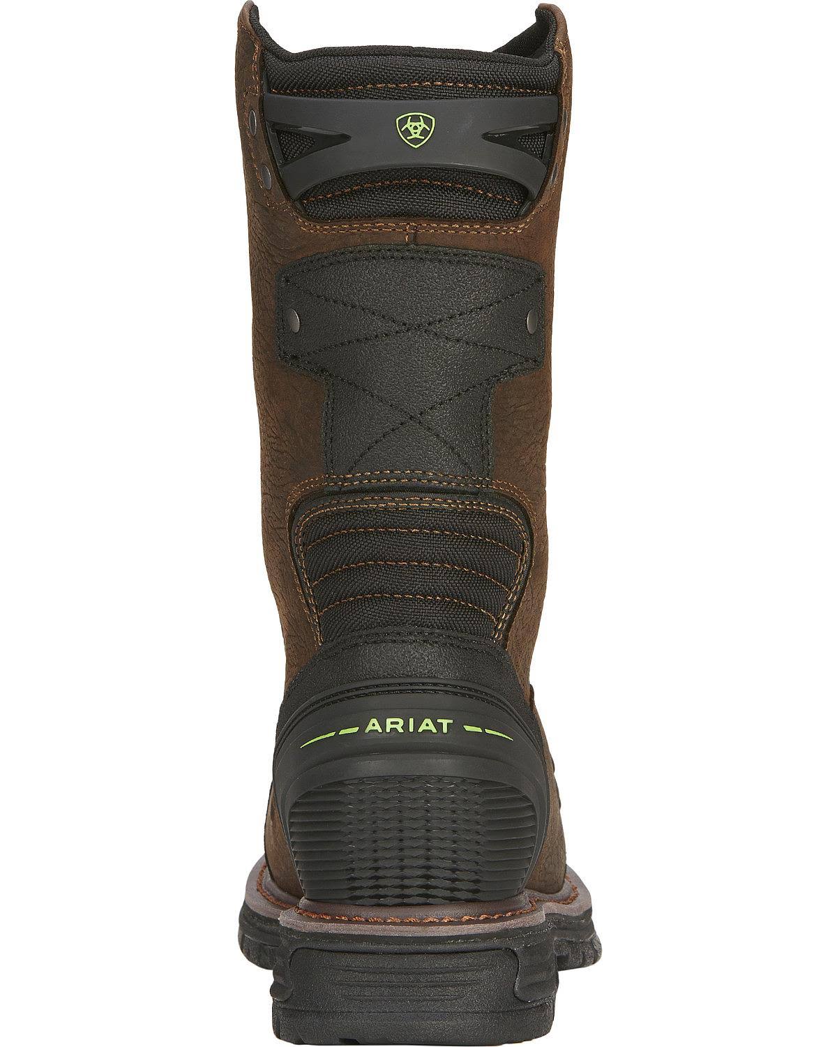 Ariat Men's Catalyst VX Bruin Brown Waterproof Wide Square Composite Toe Work Boot