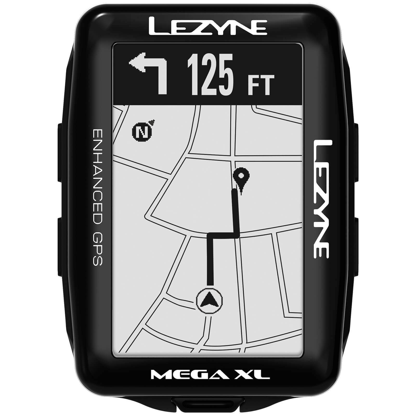 Lezyne Mega XL GPS Computer-Loaded Black