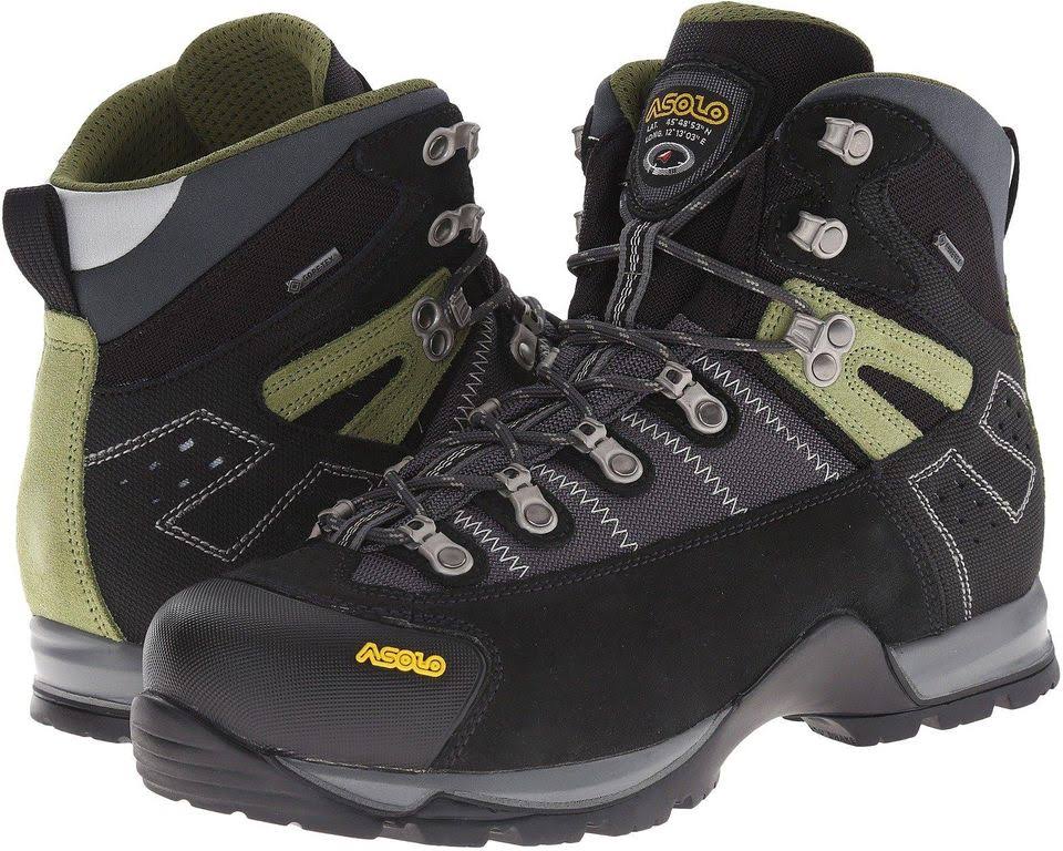 Asolo Fugitive GTX Hiking Boot - Men&s - 10 - Black/Gunmetal