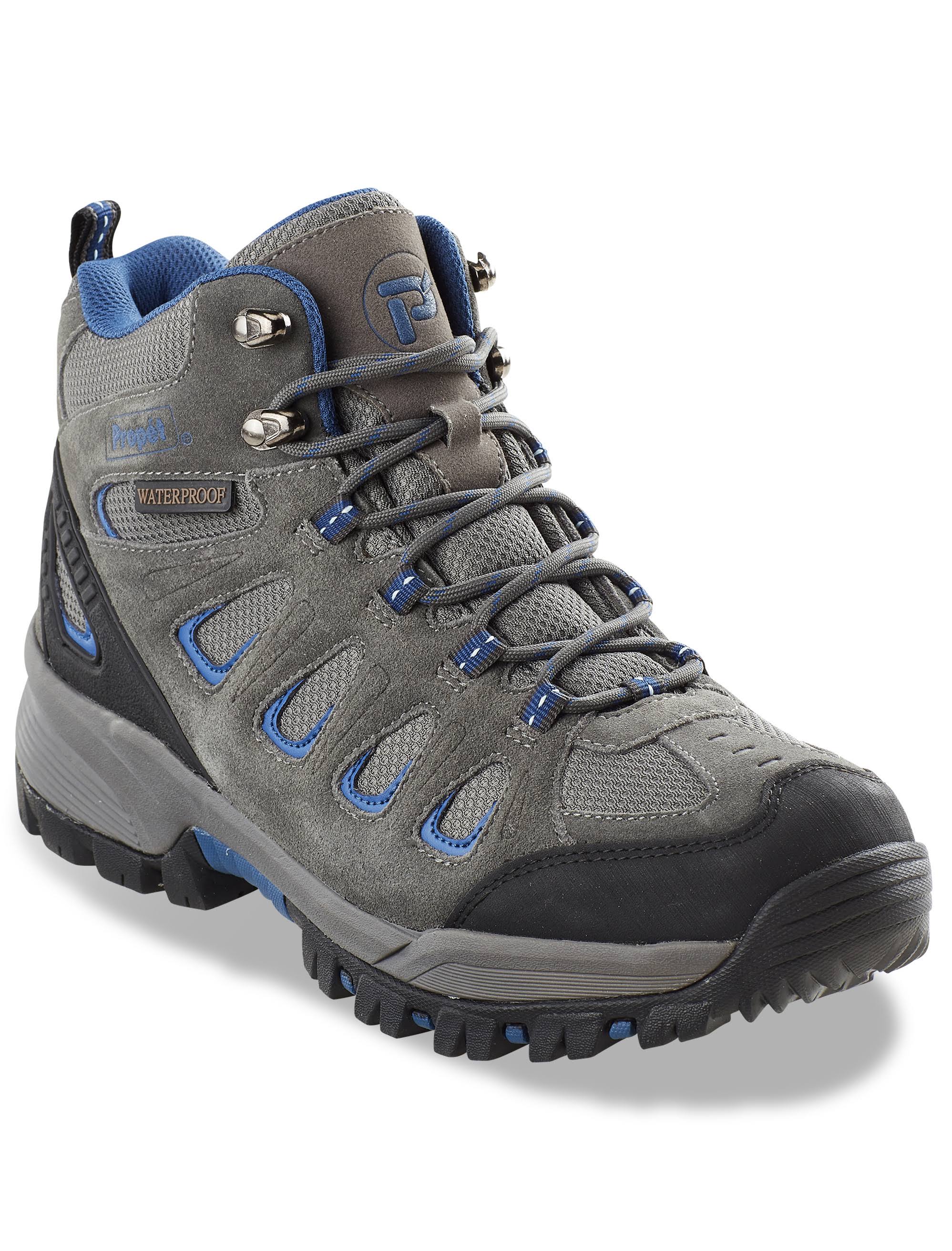 Propét Ridge Walker Hiking Boot - Grey/Blue - 16Eeeee