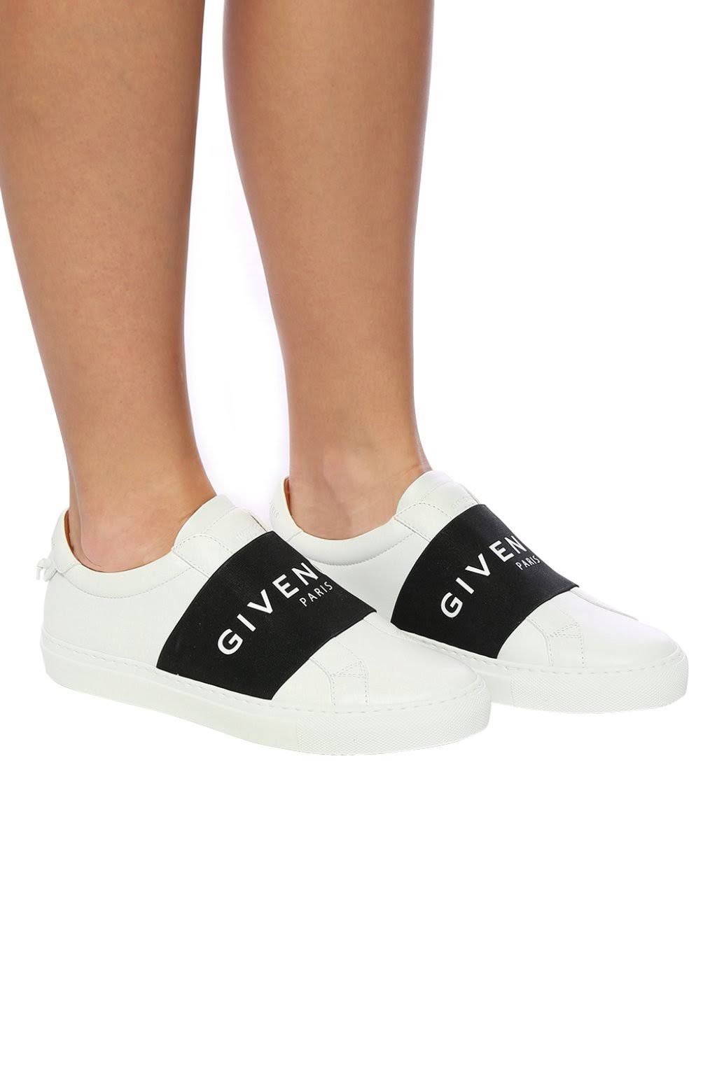 Givenchy White and Black Urban Street Sneakers