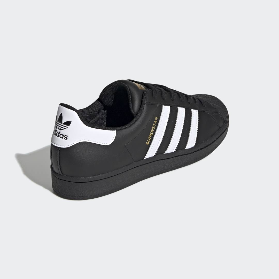 Adidas Superstar Shoes - Black/White - 14