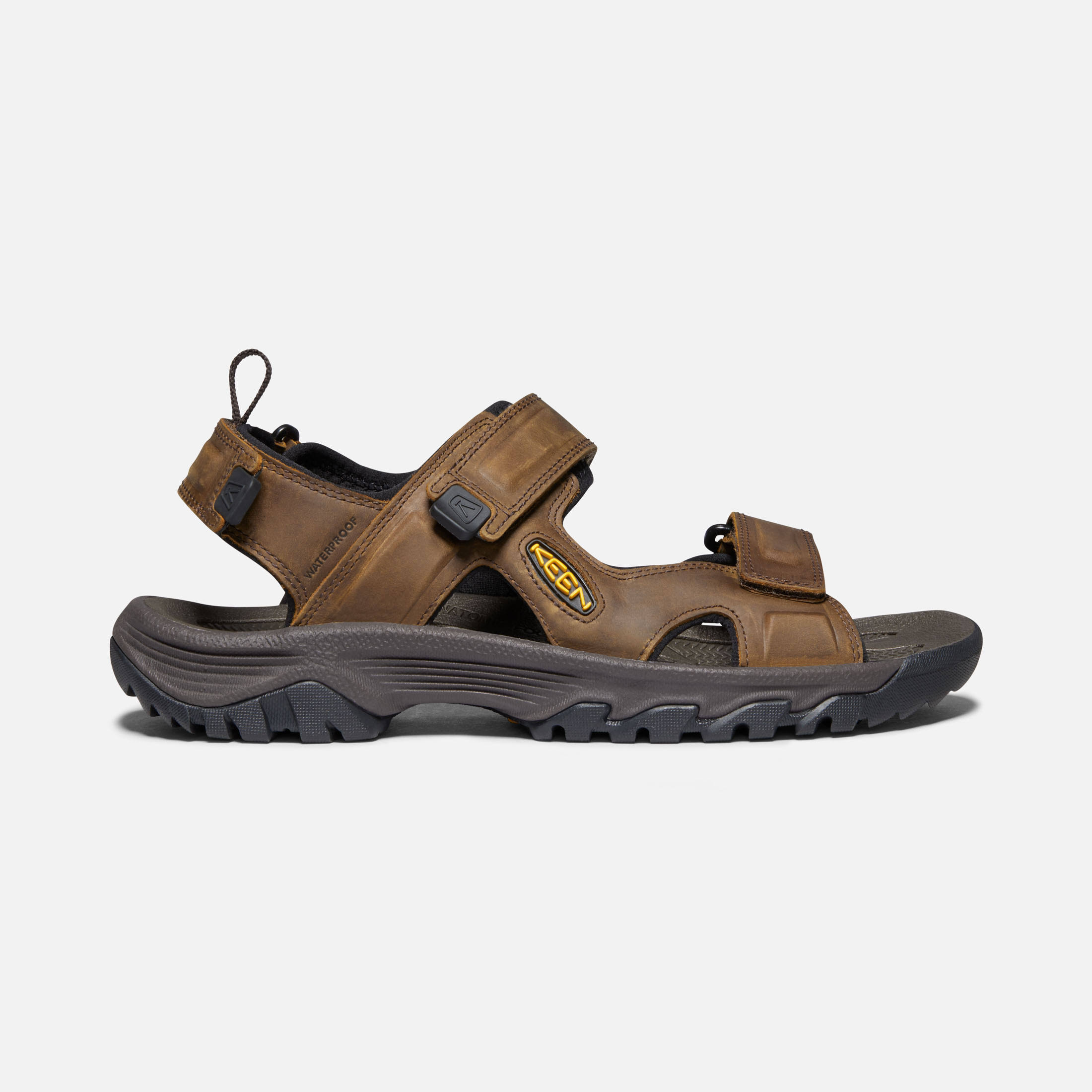 Keen Men's Targhee III Open Toe Sandal (9 Bison/Mulch)