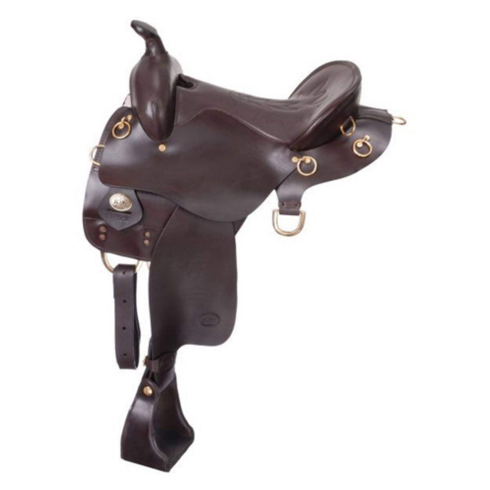 King Series Trekker Endurance Saddle with Horn