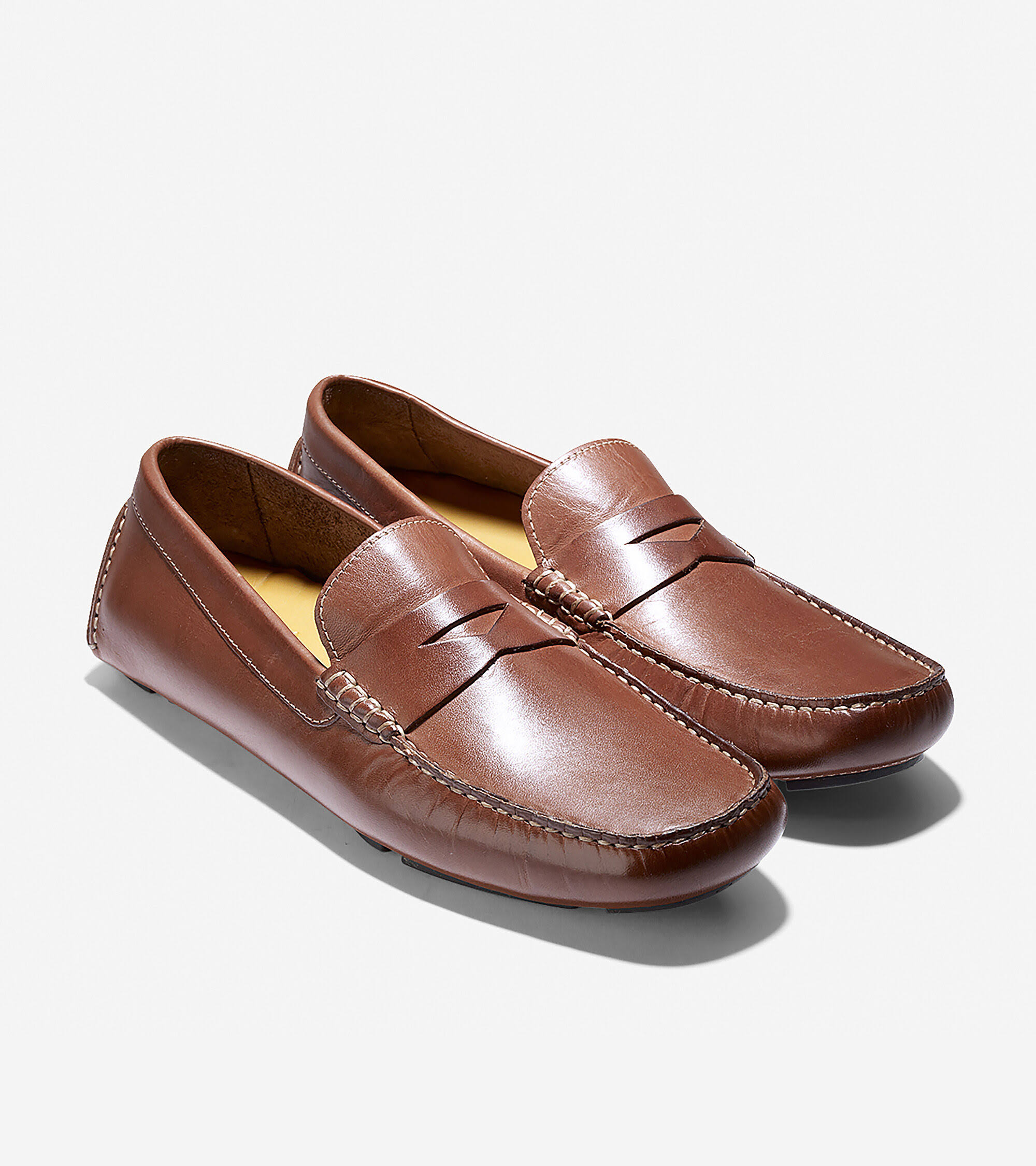 Cole Haan Men's Howland Penny Loafer - Saddle Tan