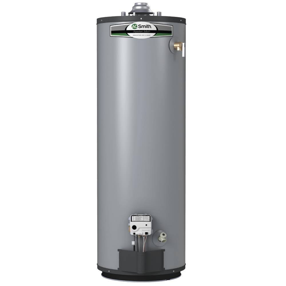 a.o. Smith Signature Select 50-Gallon Tall 9-Year Limited 40000-BTU Natural GAS Water Heater | G9-T5040NVR