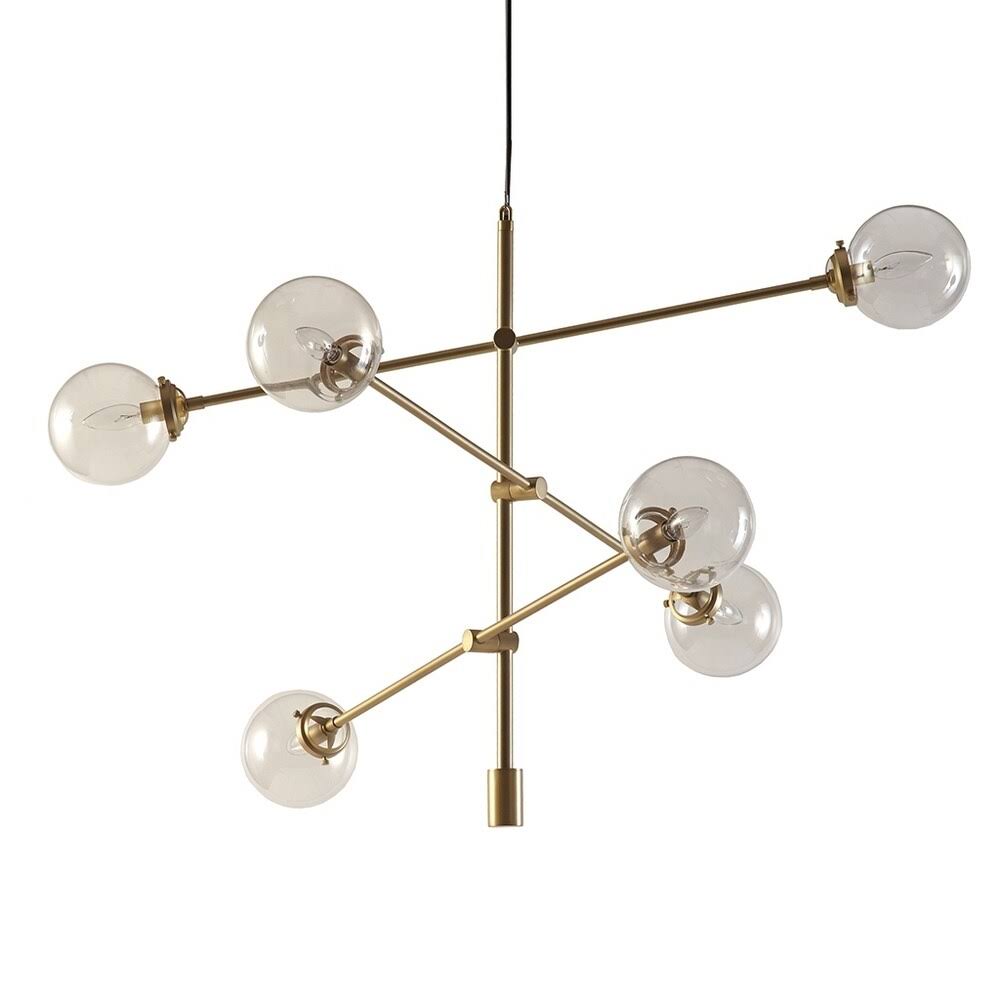 Carson Carrington Tomten 6-Light Sputnik Chandelier - Bronze 12544245