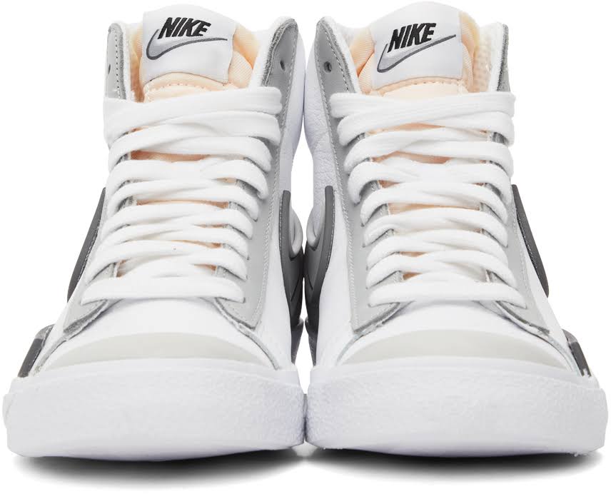 Nike Blazer Mid &77 Infinite White/Lt Smoke Grey-Iron Grey-GREY Fog