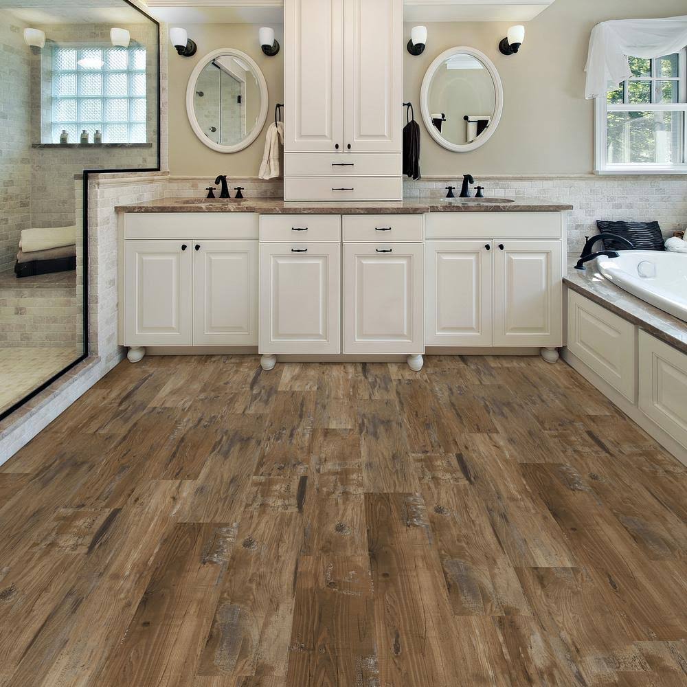 Lifeproof I969104L Heirloom Pine 8.7x22 x 47.6x22 Luxury Vinyl Plank Flooring Pine