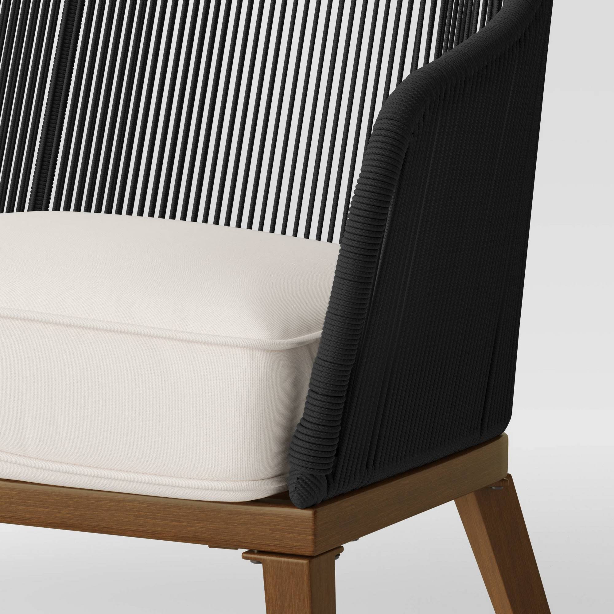 Purcell Light Wood Patio Loveseat - Project 62