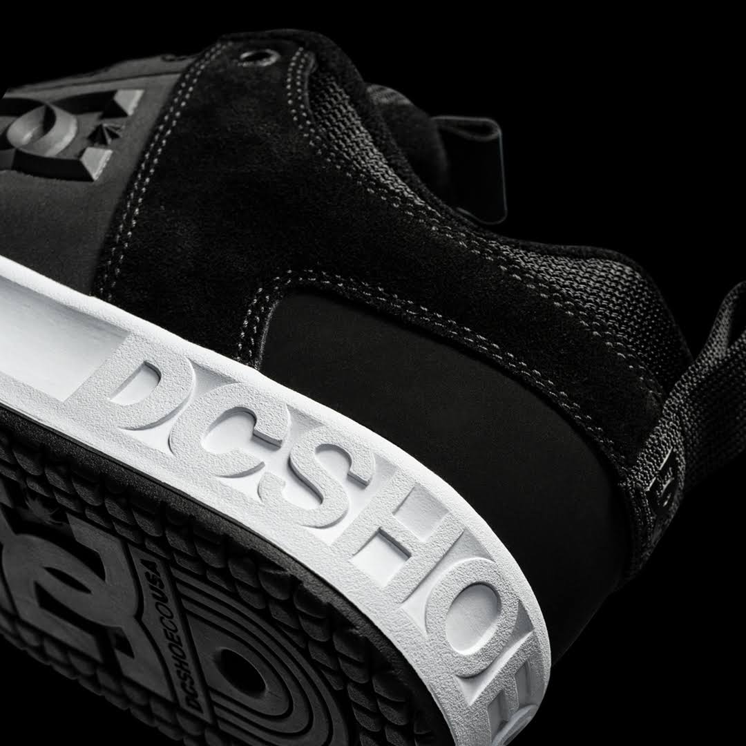 DC Shoes Lynx OG Skate Shoes - Black/White 10.5
