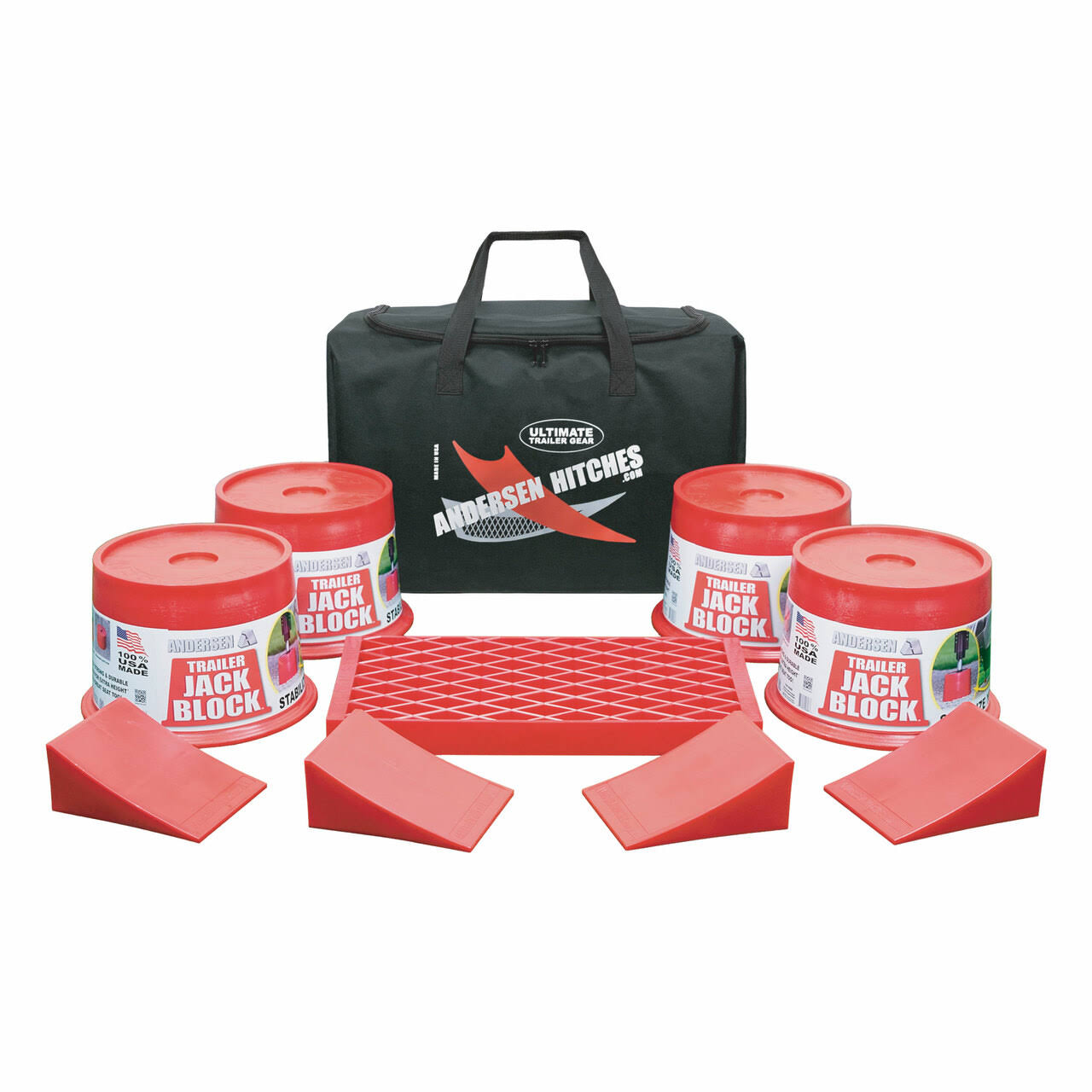Andersen Manufacturing 3602-S Ultimate Trailer Jack Block Bag - 9