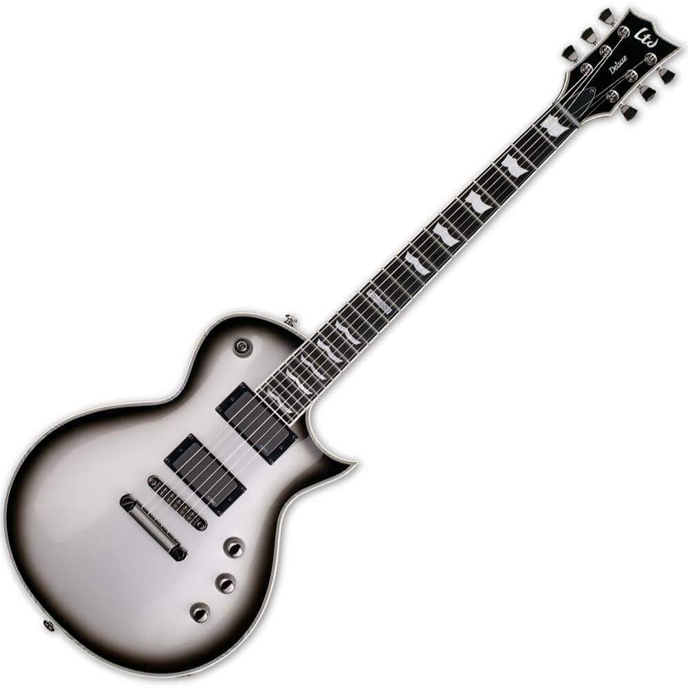 ESP LTD Deluxe EC-1000 Electric Guitar Silver Sunburst