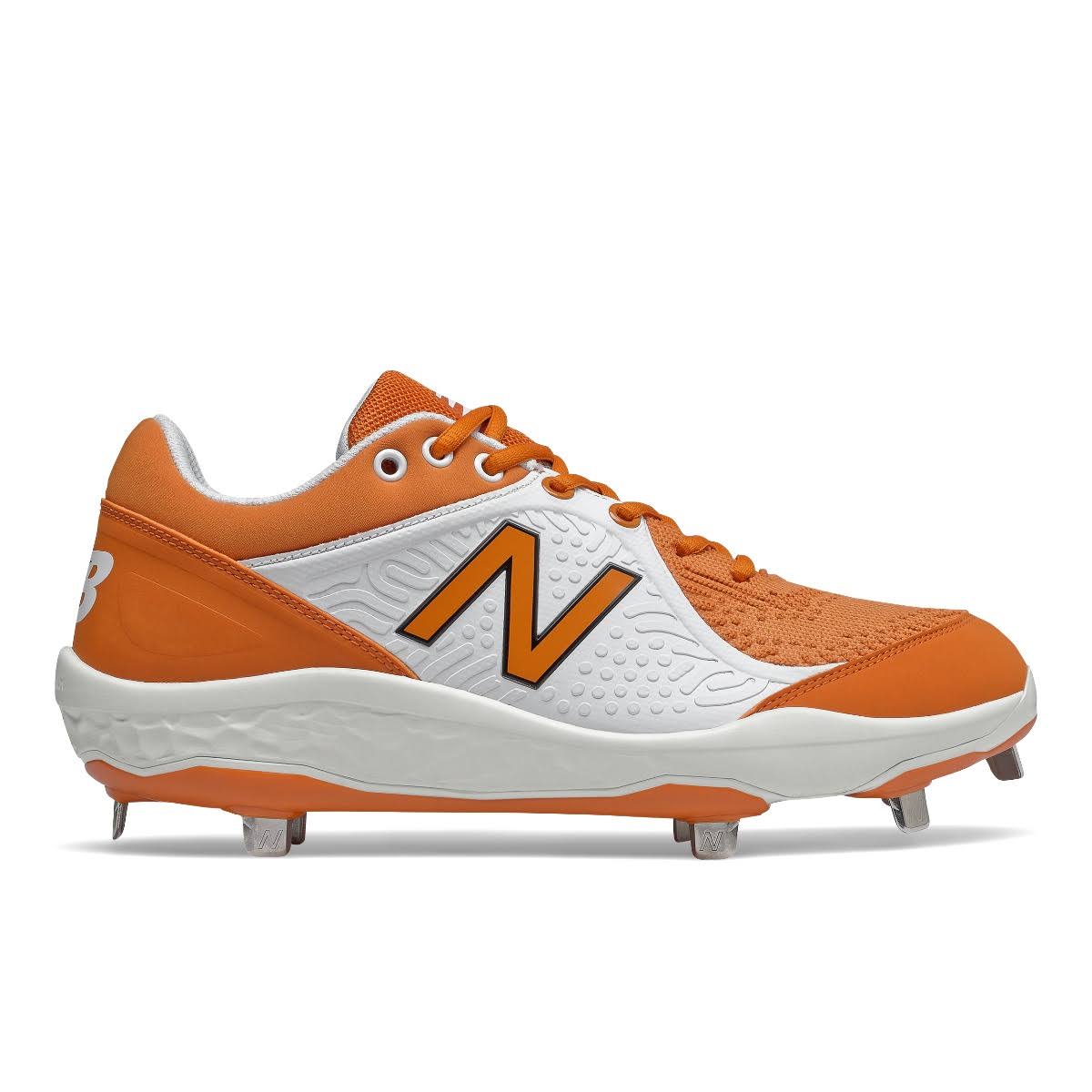 New Balance Men&s 3000V5 Metal Baseball Cleats, Orange