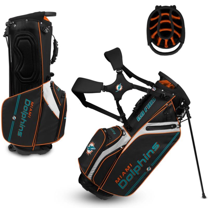Team Effort NFL Caddie Carry Hybrid Bag - Miami Dolphins Miami