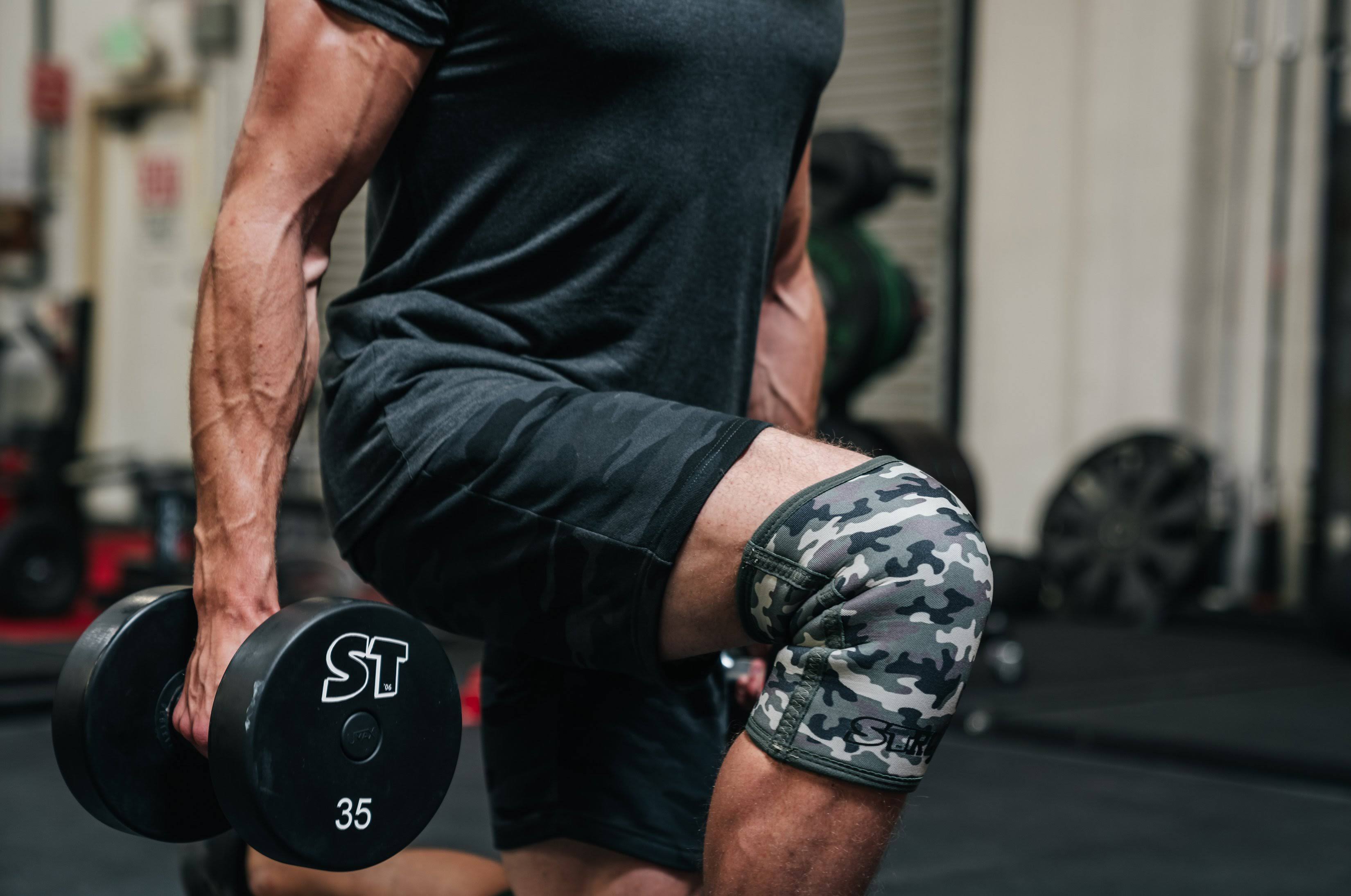 Sling Shot Strong Knee Sleeves by Mark Bell - Blue