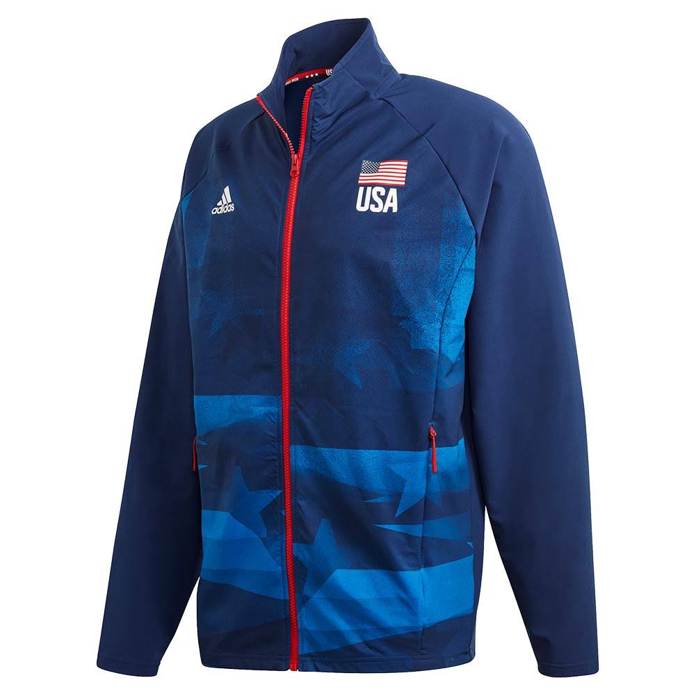 Adidas USA Volleyball Warm-Up Jacket - Men's Volleyball