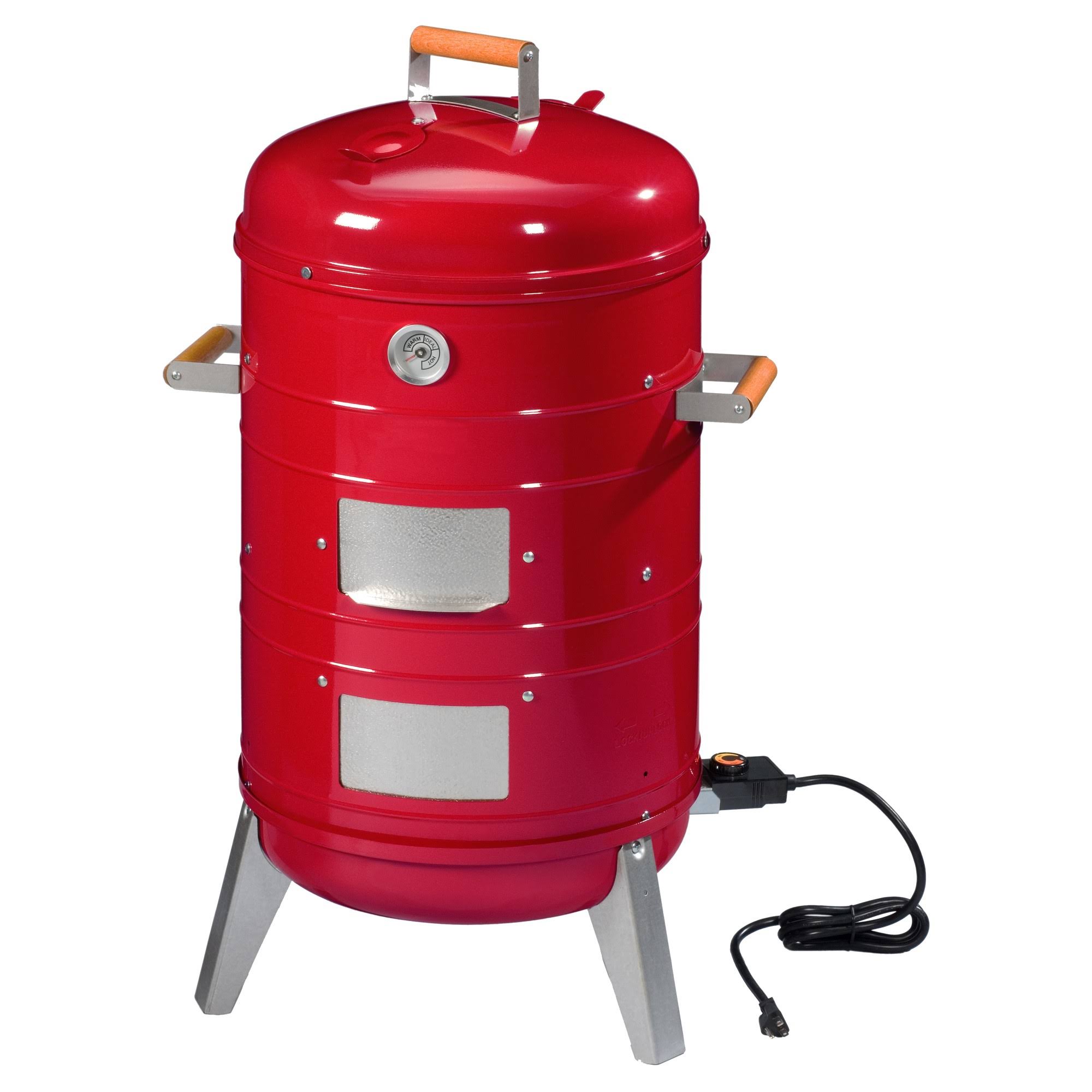 Americana 4-in-1 Electric or Charcoal Smoker and Grill