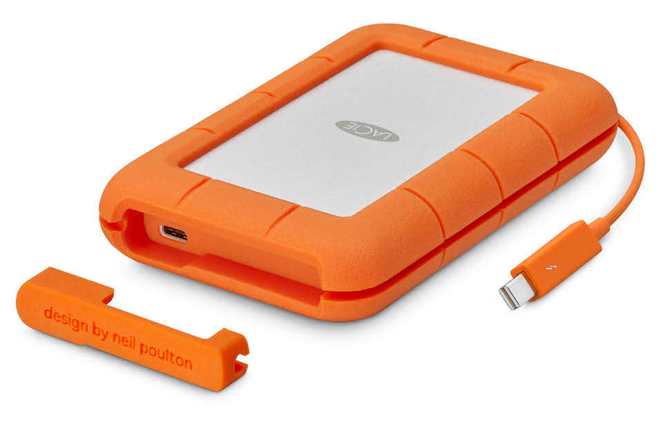 LaCie Rugged Thunderbolt 2 TB External HDD - USB 3.0/Thunderbolt