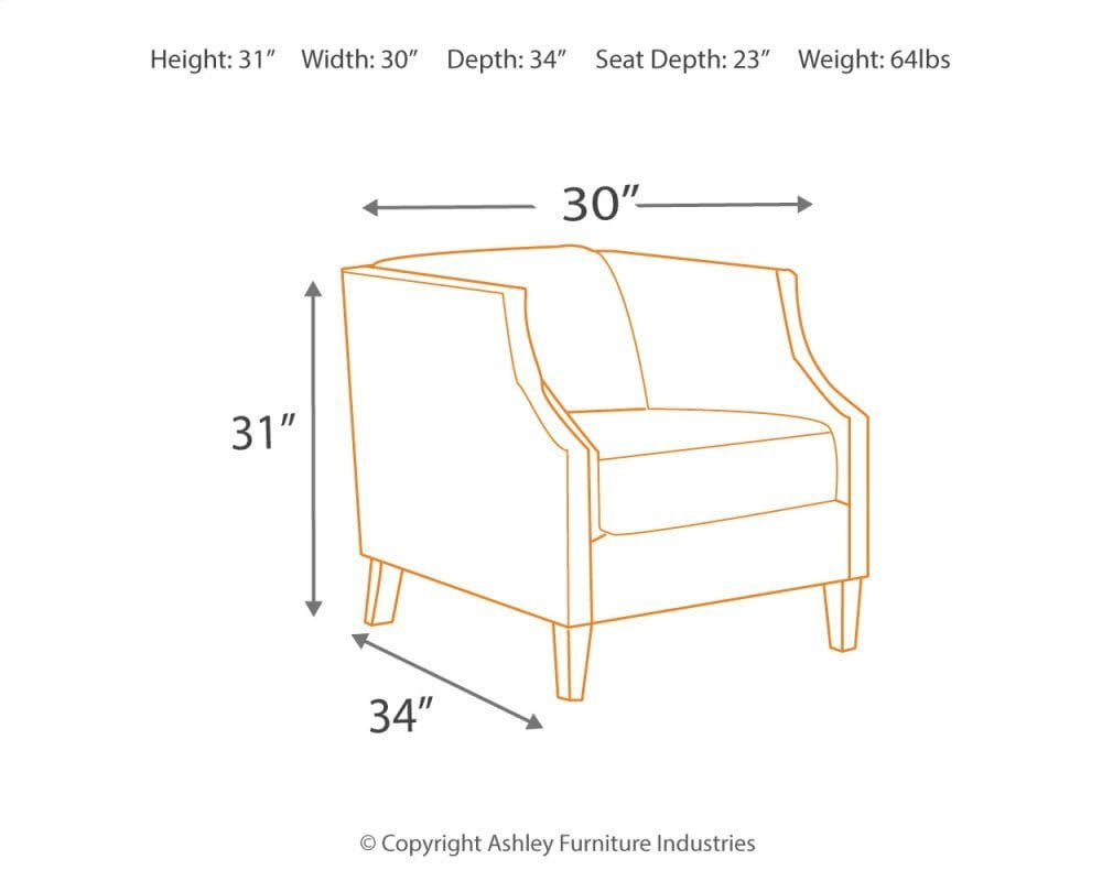 Ashley Berwyn View Accents Accent Chair 898XX22