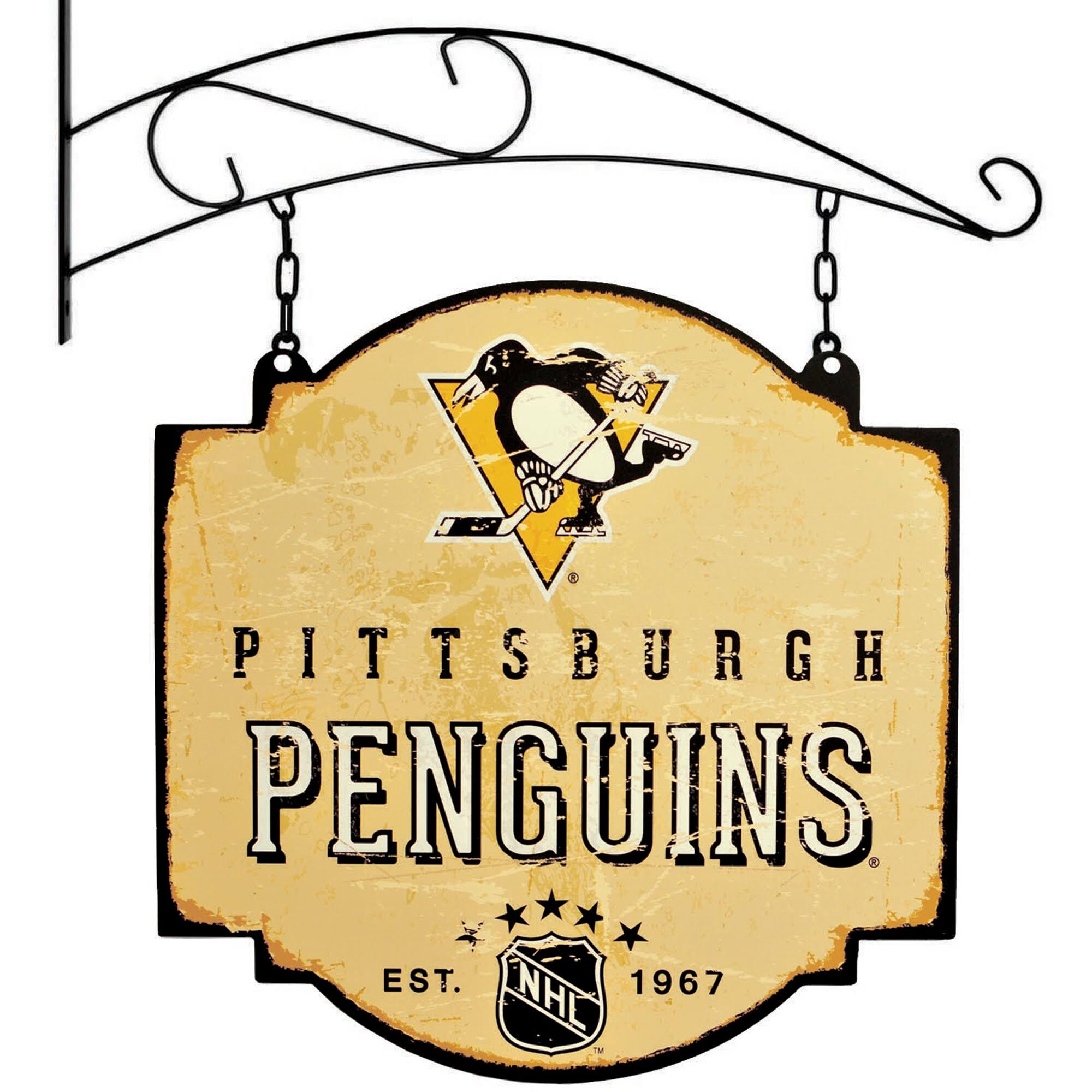 NHL Pittsburgh Penguins Tavern Sign