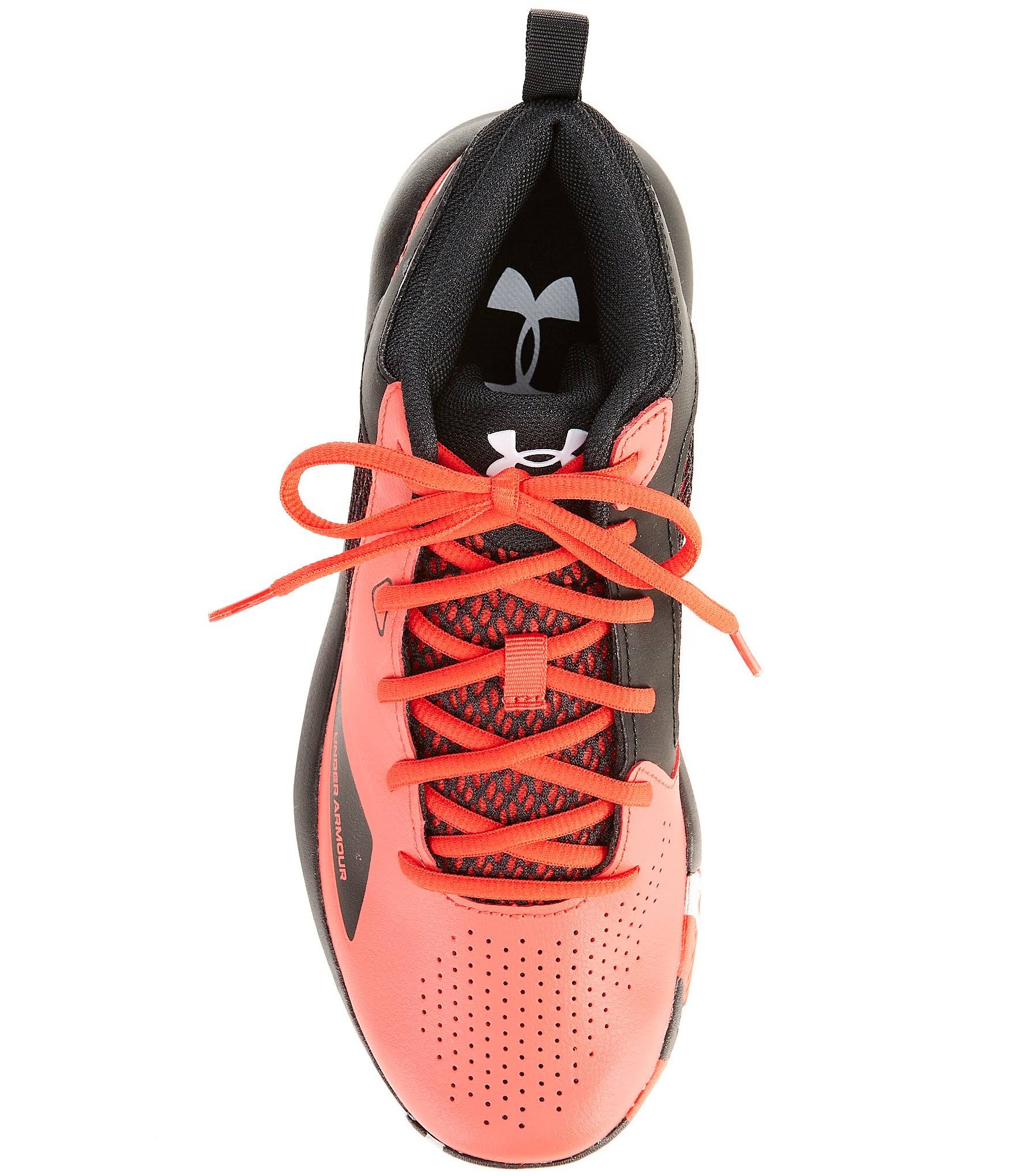 Under Armour Men's Lockdown 5 Basketball Shoes Versa Red 10