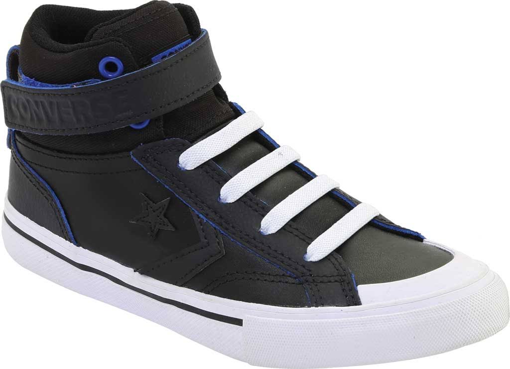 Converse Pro Blaze Strap Hi Kids& Shoes Black-Hyper Royal 666049c
