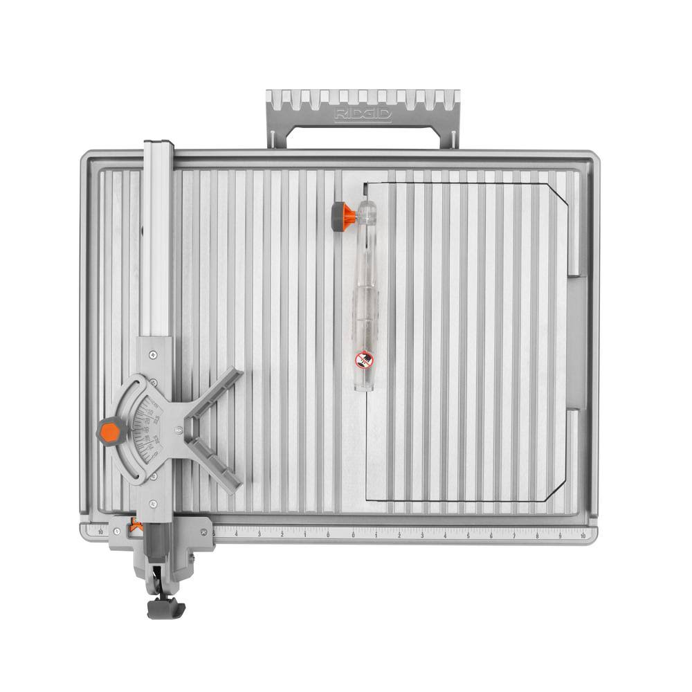 Ridgid R4021SN 120-Volt 7 in. Tabletop Wet Tile Saw with Stand