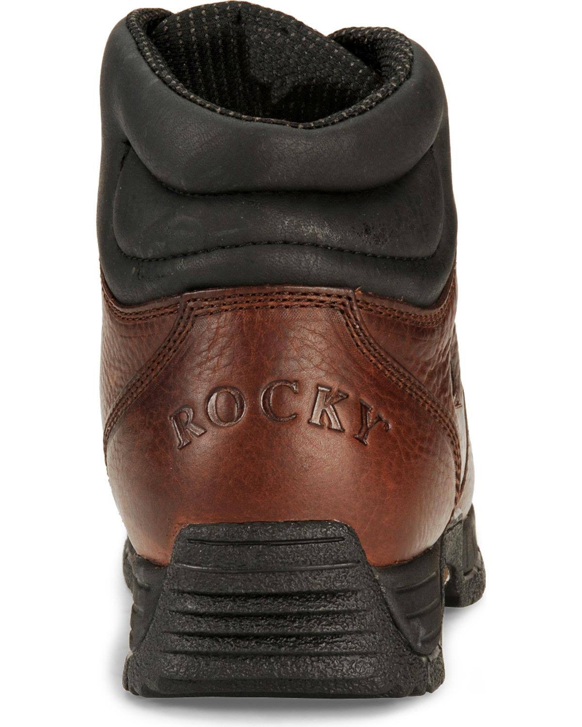 Rocky Waterproof MobiLite Work Boots - Brown