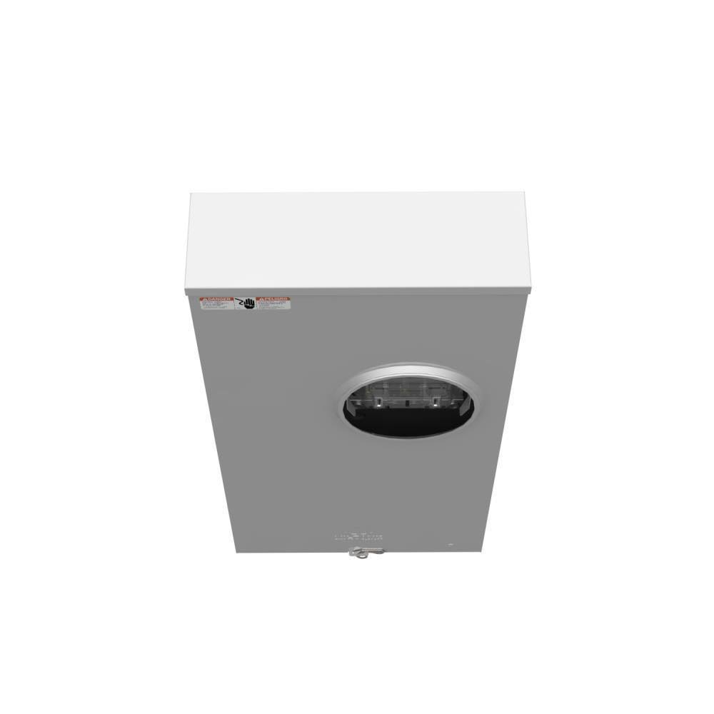 Milbank 320 Amp 4 Terminal Ringless Side Wireway Underground Meter Socket