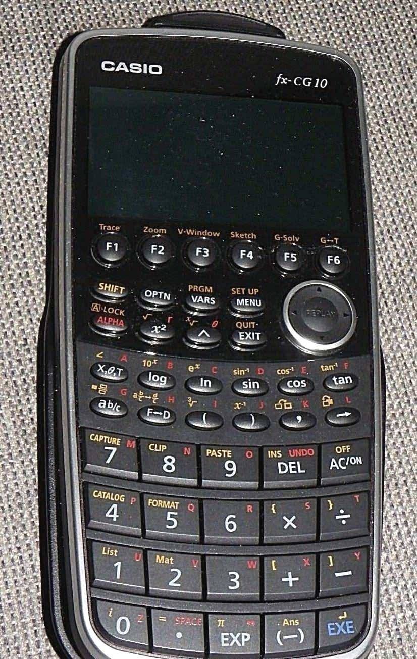 Casio Fx-cg10 Prizm Color Graphing Calculator (Black)