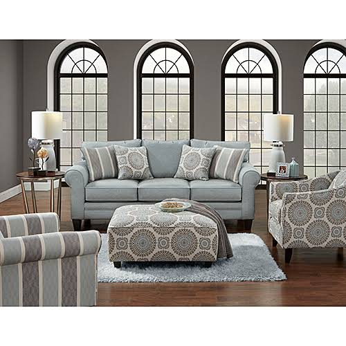 Fusion Furniture Fusion Brighton Stationary Sofa Mist | Boscov's