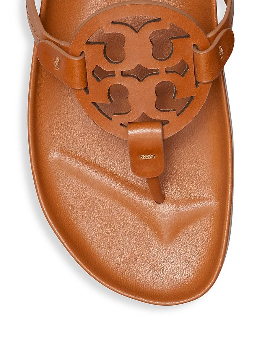 Tory Burch Women's Miller Cloud Thong Sandals - Blue - Size 7.5